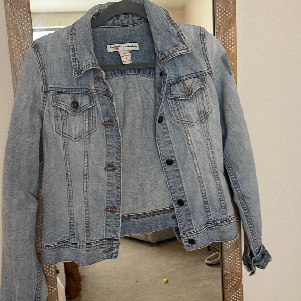 Vintage Abercrombie and fitch denim jacket